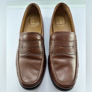 Cole Haan Men’s Pinch Friday Penny Loafers Brown Leather Size 11.5 M C23845